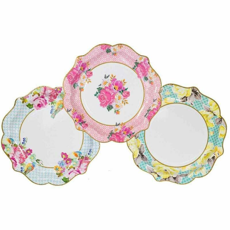ASSIETTE TRULY SCRUMPTIUS 3 MODELES ASSORTIES 20CM (x12)