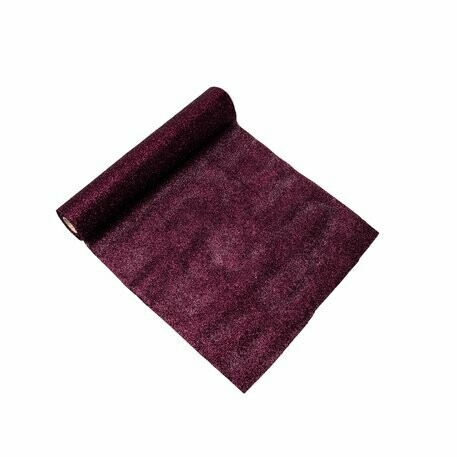 CHEMIN DE TABLE ETINCELANT PAILLETTES MARSALA 30CMX3M