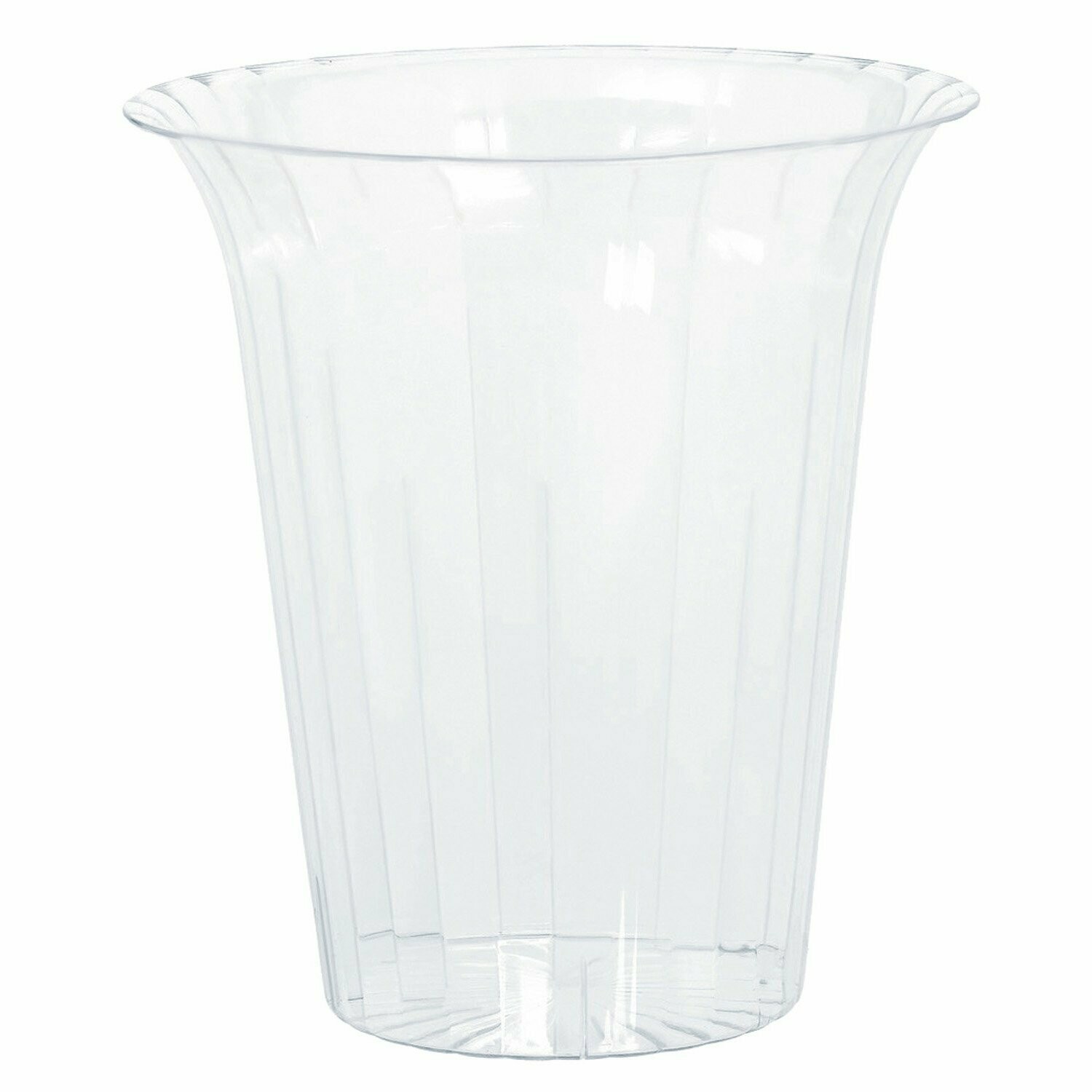 CONTENANT PLASTIQUE BORD EVASE 17.8X19.3CM