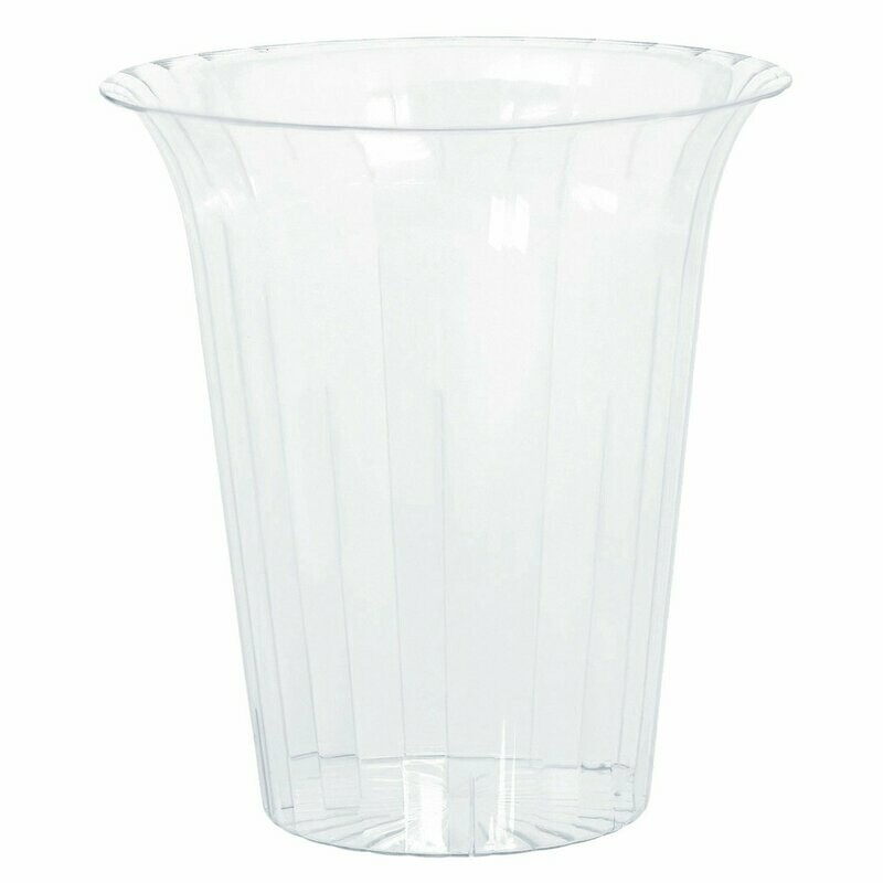 CONTENANT PLASTIQUE BORD EVASE 17.8X19.3CM