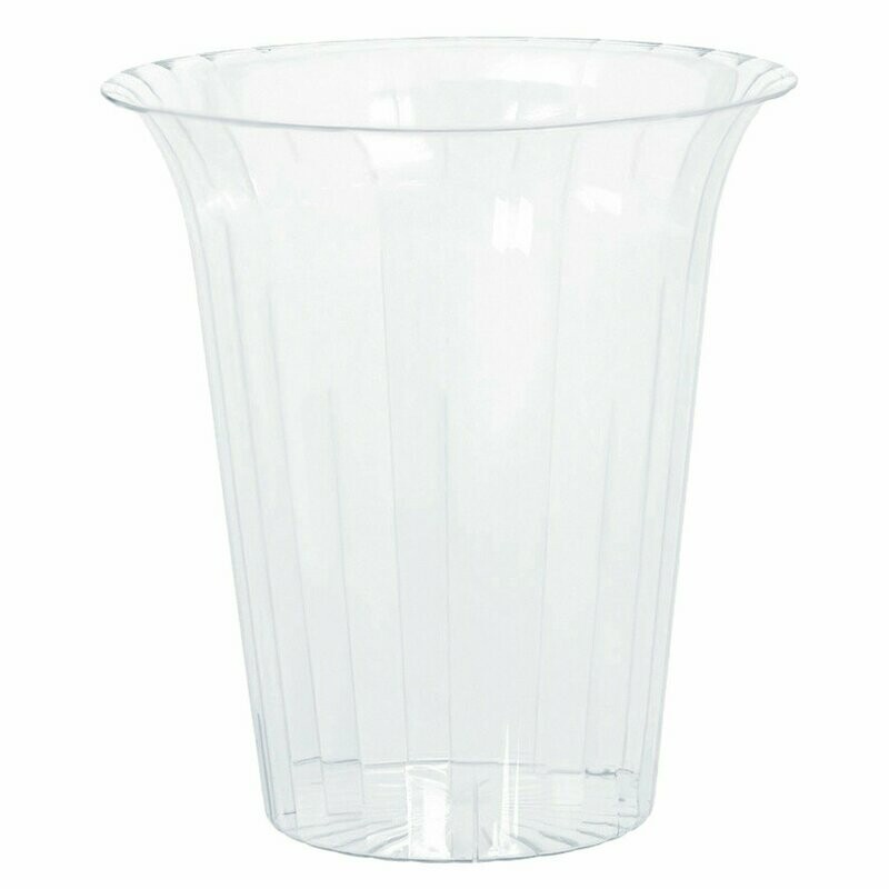 CONTENANT PLASTIQUE BORD EVASE 14.3X14.9CM
