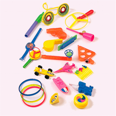 JOUETS ENFANT ASSORTIS POUR PINATA ET SACS CADEAUX (x100)