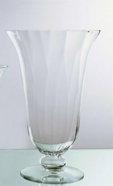 VASE LONG LARGE Ø18 25,3x59,5CM  TRANSPARENT VERRE