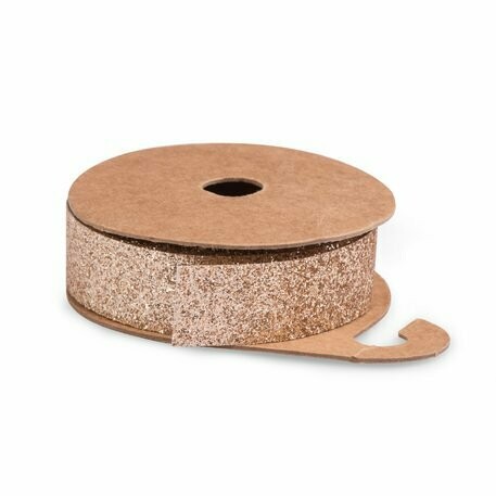 RUBAN ADHESIF ETINCELANT PAILLETTES ROSE GOLD 1.5CMX2M