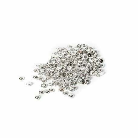 PERLE DE PLUIE ARGENT PVC 120GR 6-7MM