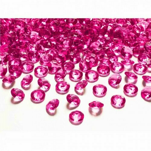 MINI DIAMANT FUCHSIA PVC 110GR 1.2CM