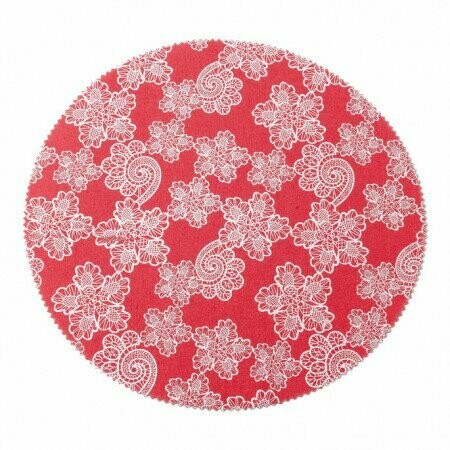 SET DE TABLE GYPSY CORAIL 30CM (x4)