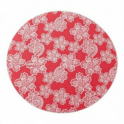 SET DE TABLE GYPSY CORAIL 30CM (x4)
