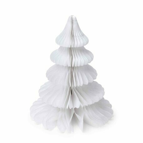 SAPIN ALVEOLE BLANC 29CM