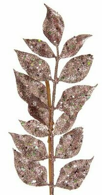 BRANCHE PAILLETTES ROSE GOLD 80CM