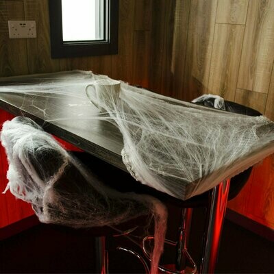 TOILE D'ARAIGNEE BLANCHE ETIRABLE 70GR
