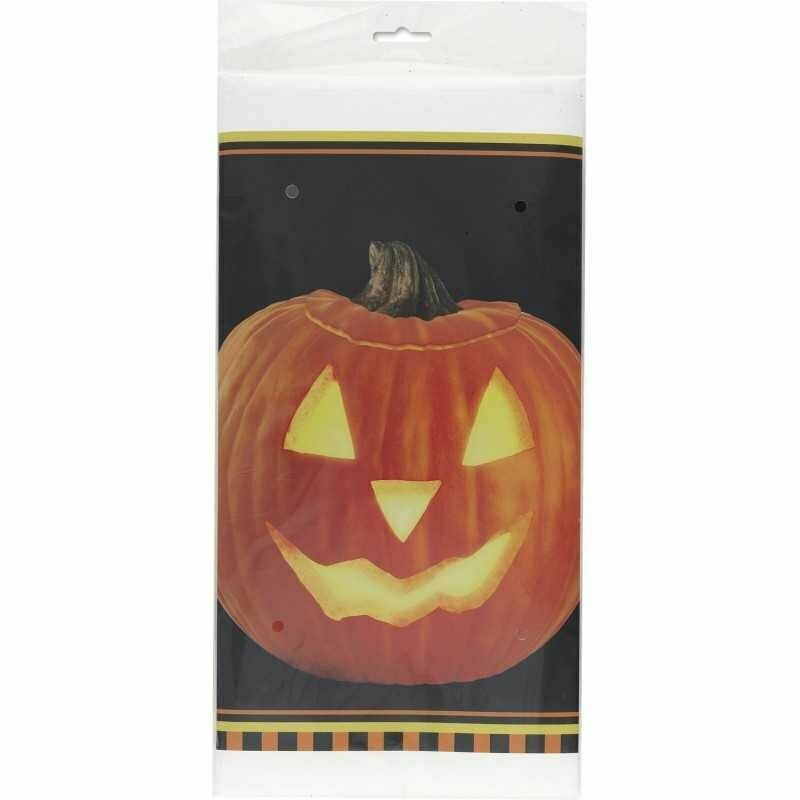 NAPPE PLASTIQUE HALLOWEEN 1.37x2.13m