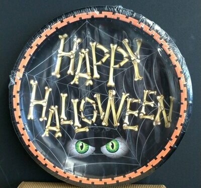 ASSIETTE HAPPY HALLOWEEN 18CM (x8)
