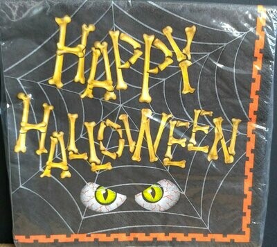 SERVIETTE HAPPY HALLOWEEN 33x33cm (x16)