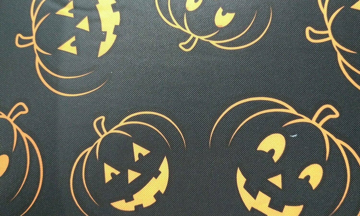 NAPPE VINYLE HALLOWEEN CITROUILLE 140x240cm