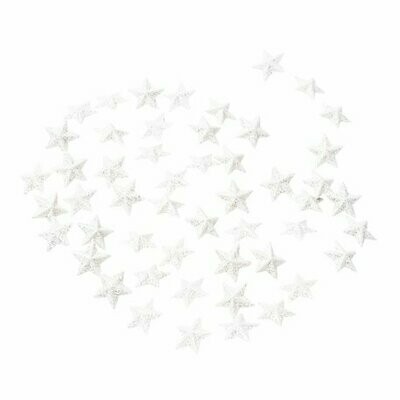 ETOILES DECO PAILLETTES BLANCHES 2CM (x50)