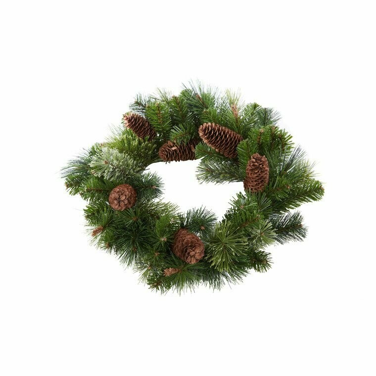 COURONNE DE SAPIN TRADITIONNELLE 30CM