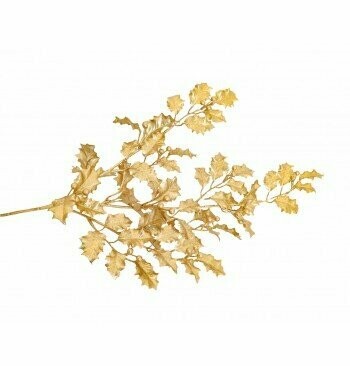 BRANCHE DE HOUX DOREE 63CM