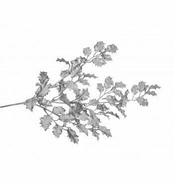 BRANCHE DE HOUX ARGENT 63CM