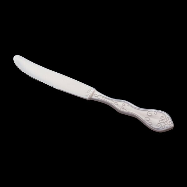 COUTEAU SCULPTE PLASTIQUE NACRE (x10)