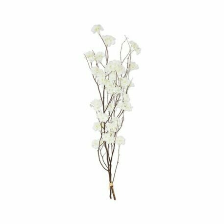 BRANCHE FLEURS DE CERISIER IVOIRE 1M