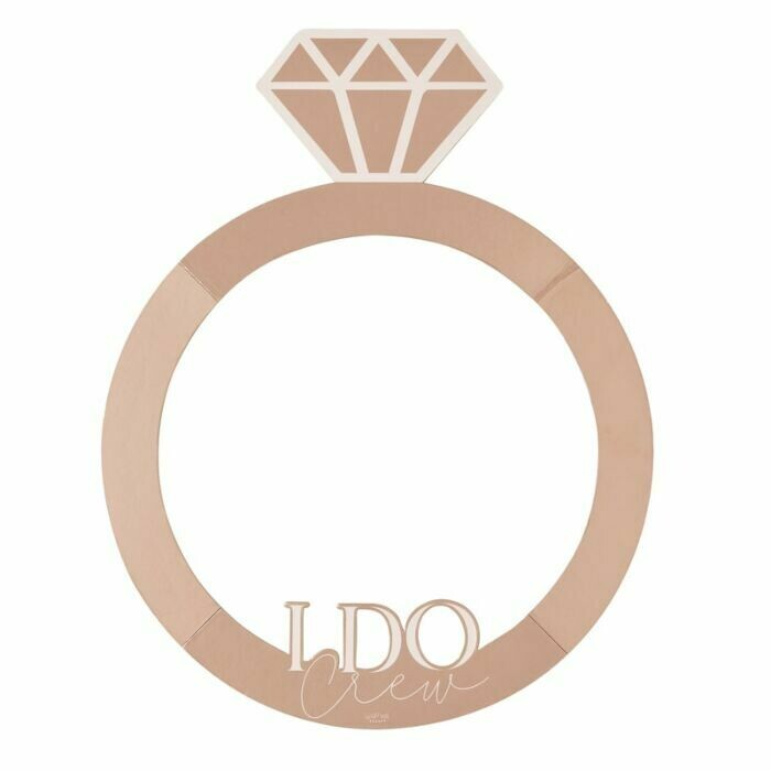 CADRE PHOTOBOOTH BAGUE ROSE GOLD 59X74CM