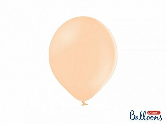 BALLON LATEX PECHE PASTEL 27CM (x10)