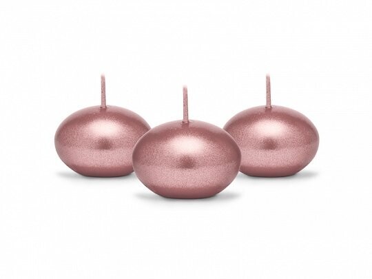 BOUGIE FLOTTANTE ROSE GOLD