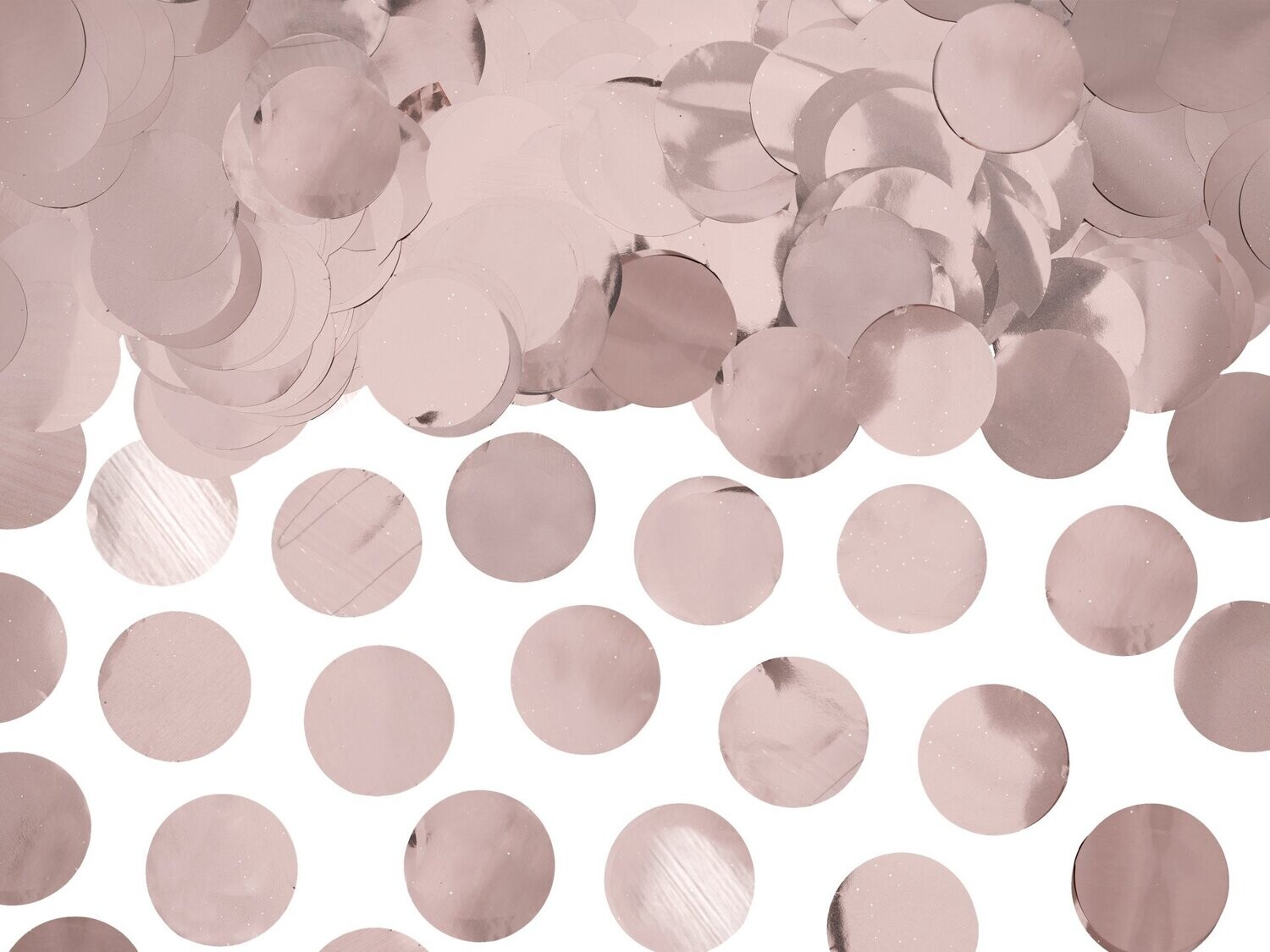 CONFETTIS CERCLE ROSE GOLD 15GR