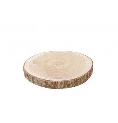 RONDIN DE BOIS AVEC ECORCE 38X3.5CM