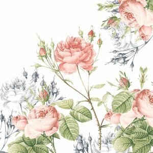 SERVIETTE LUXE GARDEN PRIDE 40CM (x12)