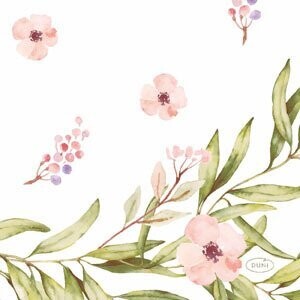 SERVIETTE COCKTAIL OUATE WOODLAND 24CM (x20)