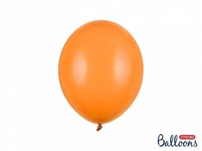 BALLON LATEX MANDARINE 27CM (x10)