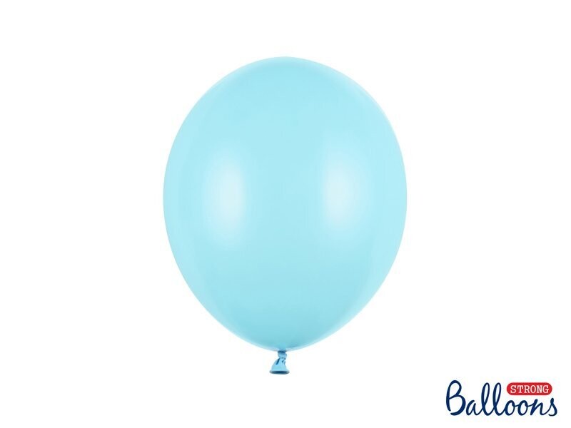 BALLON LATEX BLEU CIEL 27CM (x10)