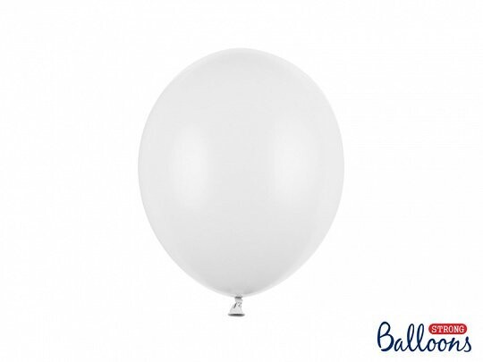 BALLON LATEX BLANC 27CM (x10)
