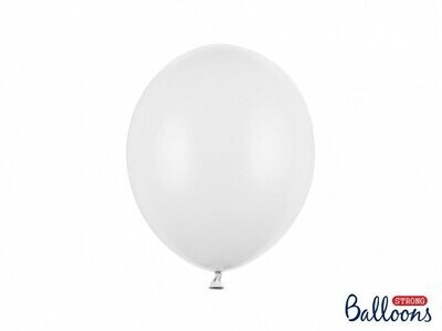 BALLON LATEX BLANC 27CM (x10)