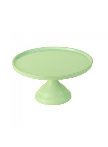 PLATEAU SUR PIED MELAMINE MENTHE 23CM