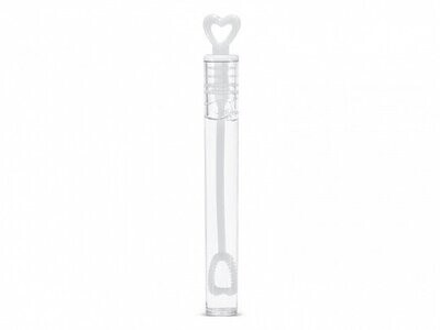 TUBE A BULLES DE SAVON COEUR (x48)