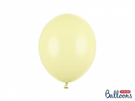 BALLON LATEX JAUNE 27CM (x10)