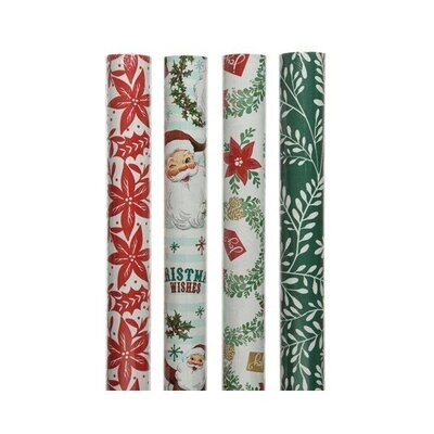 PAPIER CADEAU NOEL 70CMx2M MODÈLE ALÉATOIRE 