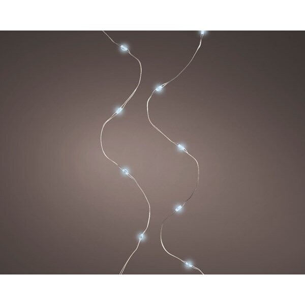 GUIRLANDE LUMINEUSE LED BLANC FROID 1.95M