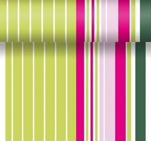 TETE A TETE LUXE RAYURES MULTICOLORES 40CMx4.80M