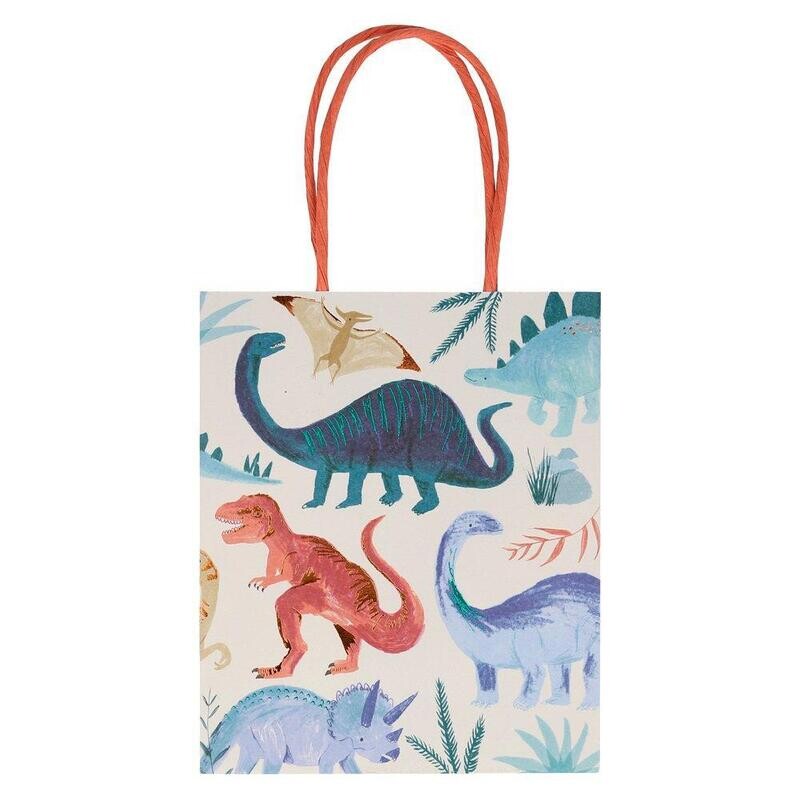 SAC A GOODIES DINOSAURES 12X24CM (x8)