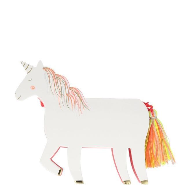CARNET LICORNE 40 PAGES 18x14.5CM