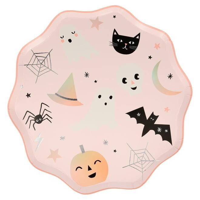 ASSIETTE HALLOWEEN PASTEL 26.7CM (x8)