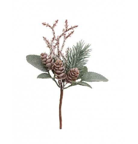 BRANCHE HIVER 8x14CM (x2)