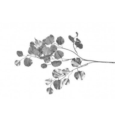 BRANCHE EUCALYPTUS ARGENT MAT 84CM