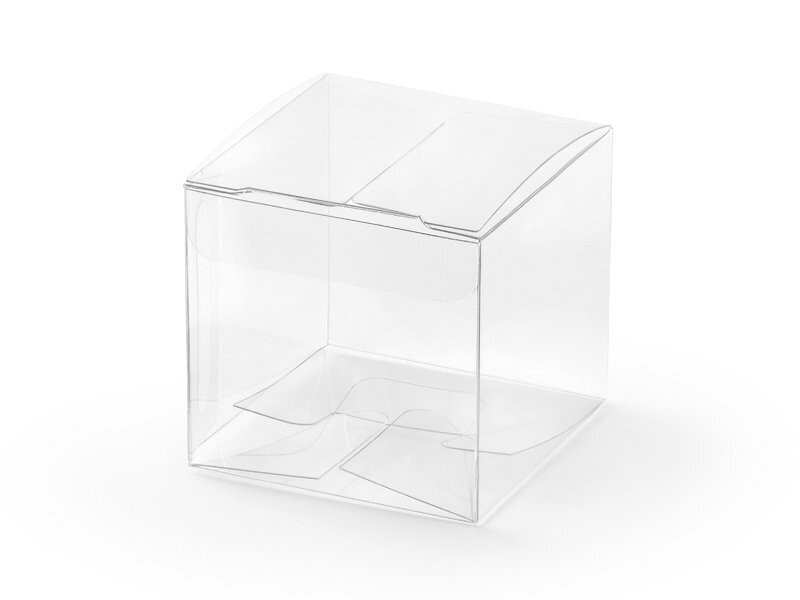 BOITE TRANSPARENTE 5x5CM  (x10)