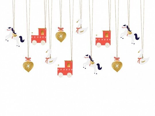 MARQUE CADEAU CHOO CHOO 4 A 8.5CM (x12)