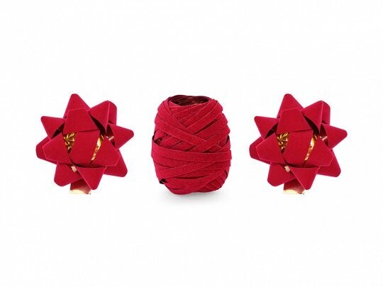 BOLDUC 10M ET 2 NOEUDS 8CM ROUGE